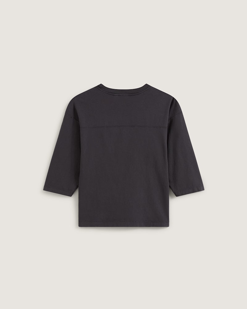 Женская футболка Vans Dudley Jersey Tee, цвет: Угольный серый — фото 2