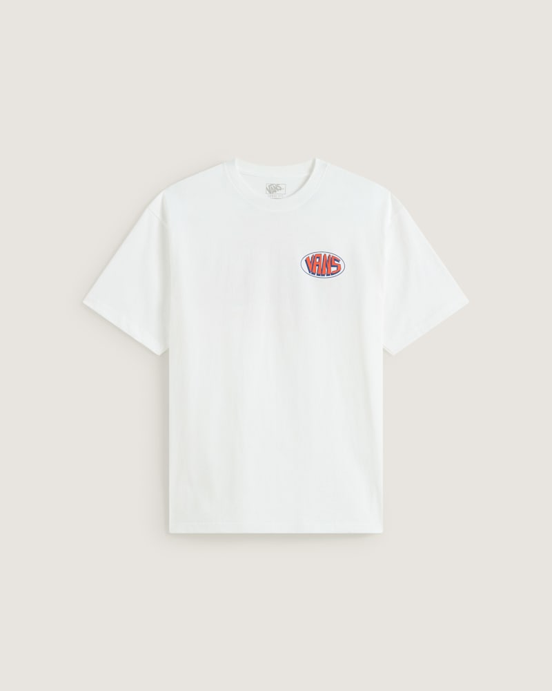 Мужская футболка Vans Panoramic Short Sleeve, цвет: Белый — фото 2