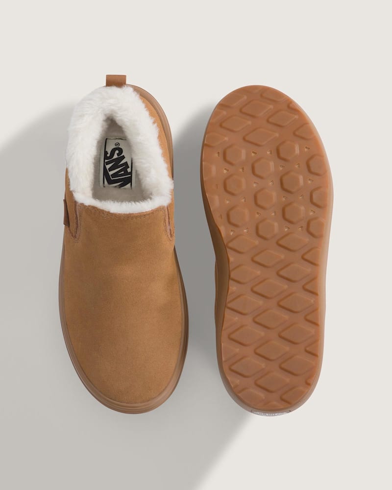 Женские кроссовки Vans Mid-Slip Platform Light, цвет: Коричневый — фото 3