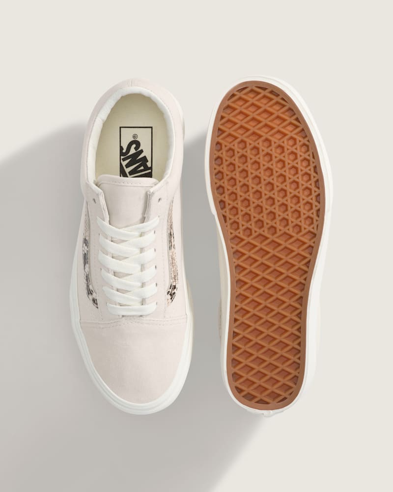 Женские кроссовки Vans Old Skool, цвет: Белый — фото 3