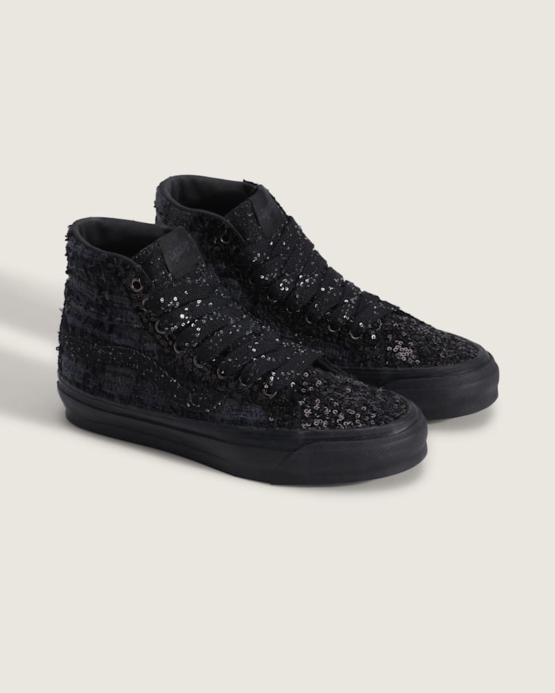 Женские кроссовки Vans Premium Sk8-Hi, цвет: Чёрный — фото 2