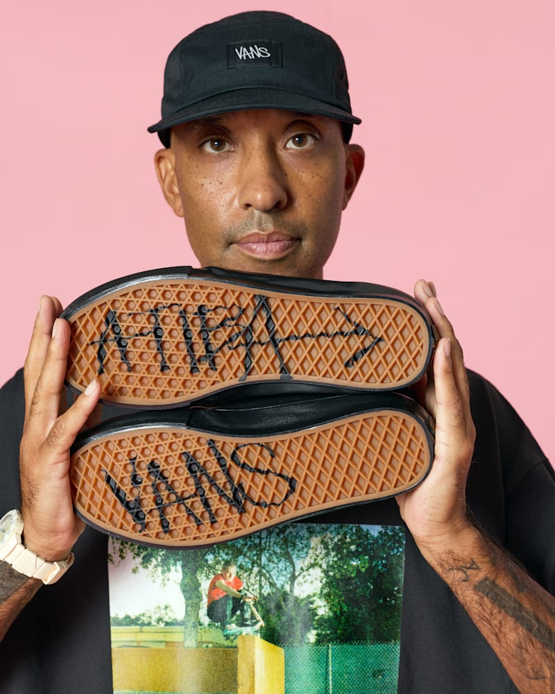 Головной убор Vans x Atiba Hat, цвет: Чёрный — фото 4