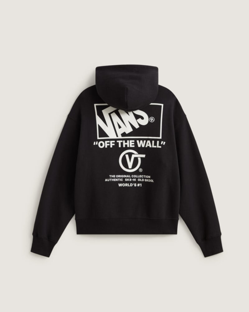 Детские худи Vans Stacked Hi Pullover — фото 2