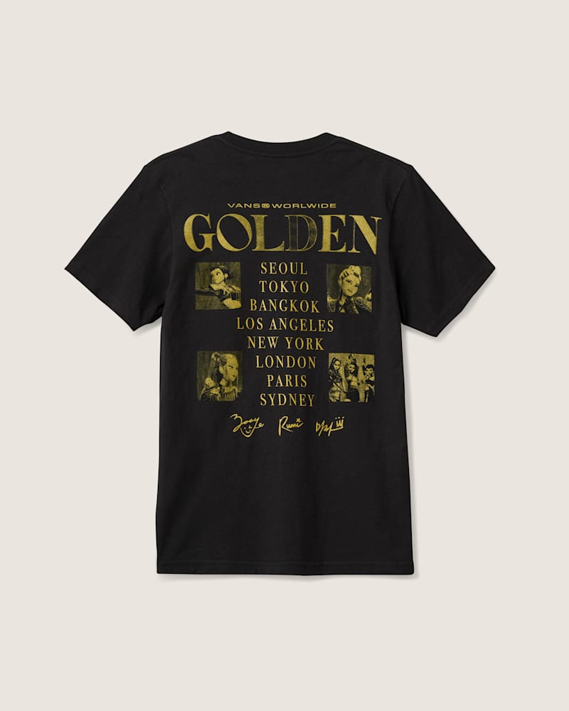 Мужские футболки Vans KPop Demon Hunters x Vans Kids Takedown Tour T-Shirt — фото 2