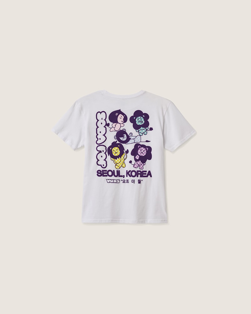 Женские футболки Vans KPop Demon Hunters x Vans Little Kids Saja Friends T-Shirt