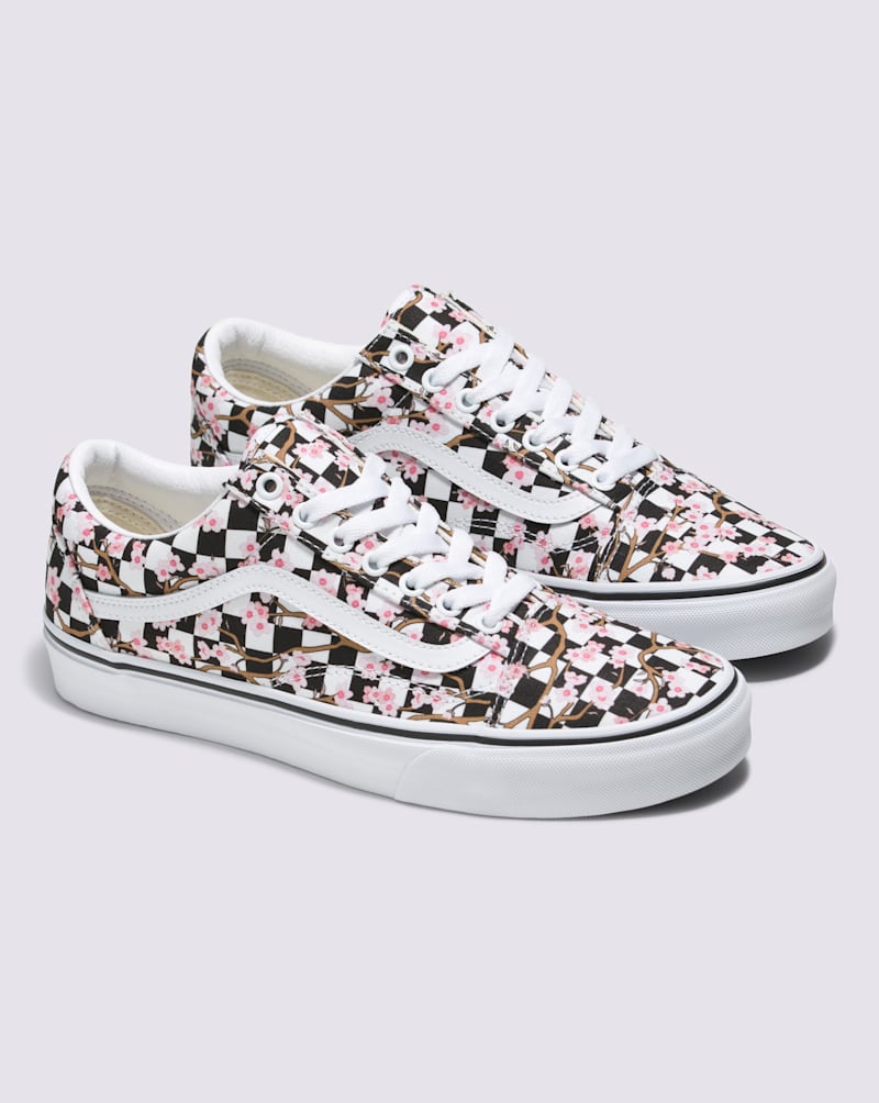 Мужские кроссовки Vans Customs Old Skool Checkerboard Shoe — фото 2