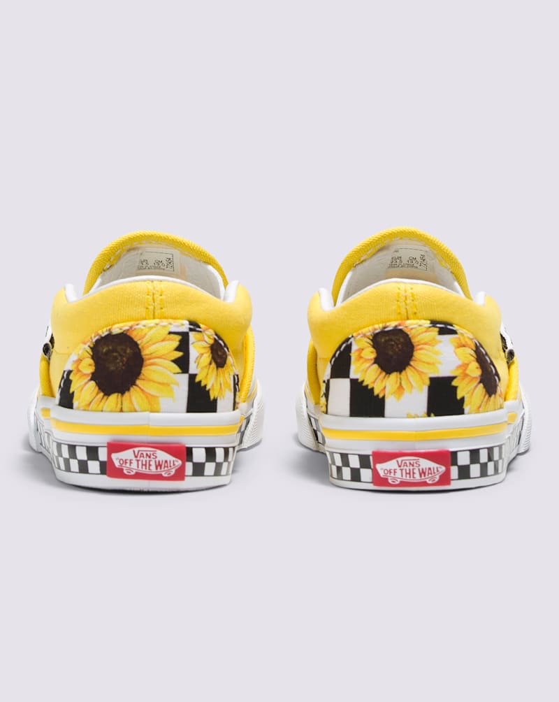 Мужские кроссовки Vans Customs Toddler Classic Slip-On Checkerboard Shoe — фото 4