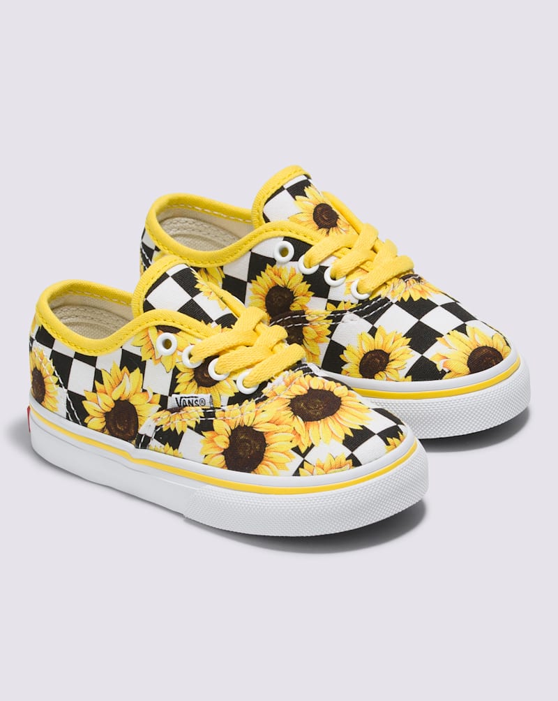Мужские кроссовки Vans Customs Toddler Authentic Checkerboard Shoe — фото 2