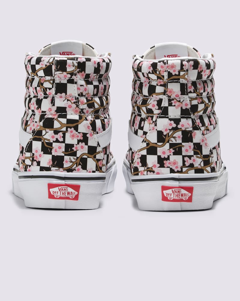 Мужские кроссовки Vans Customs Sk8-Hi Checkerboard Shoe — фото 4