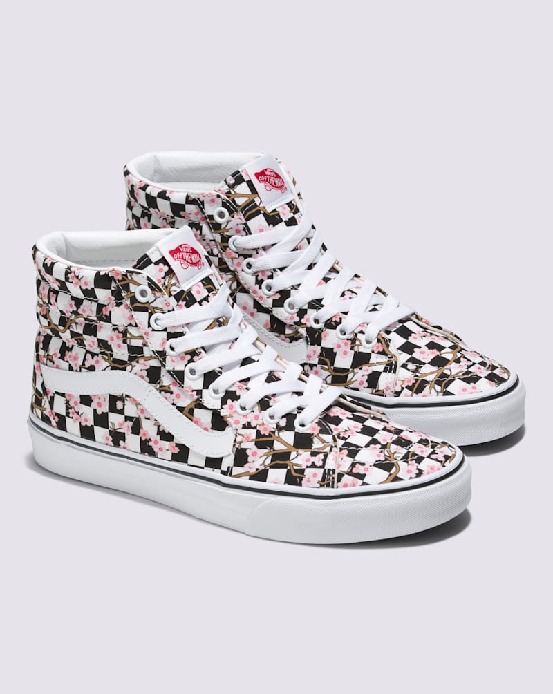Мужские кроссовки Vans Customs Sk8-Hi Checkerboard Shoe — фото 2