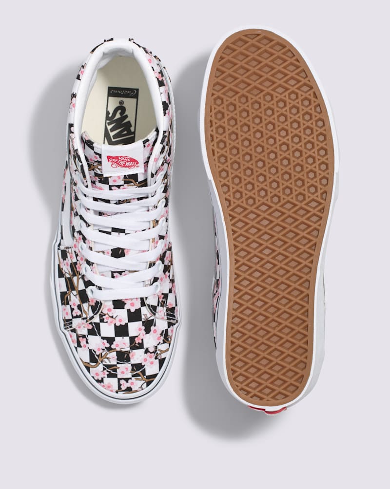 Мужские кроссовки Vans Customs Sk8-Hi Checkerboard Shoe — фото 3