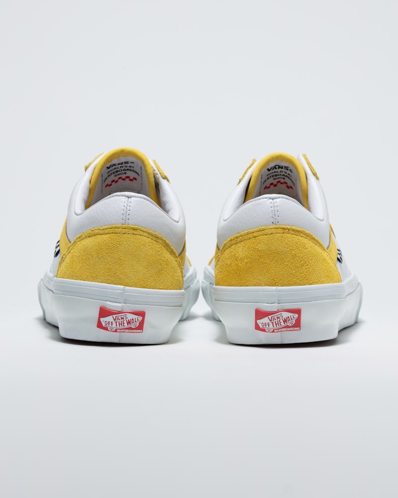 Мужские кроссовки Vans Customs Skate Old Skool Leather Shoe — фото 4