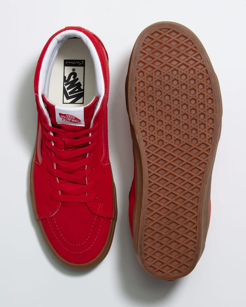 Мужские кроссовки Vans Customs Sk8-Hi Suede Shoe — фото 3