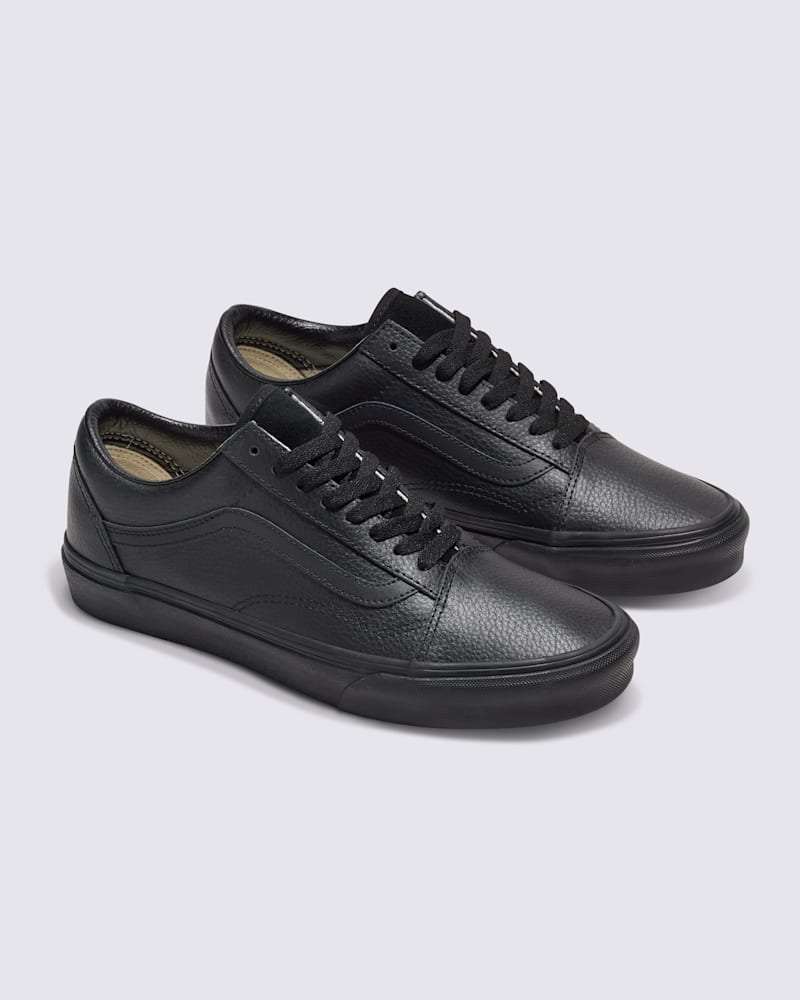 Мужские кроссовки Vans Customs Old Skool Leather Shoe — фото 2
