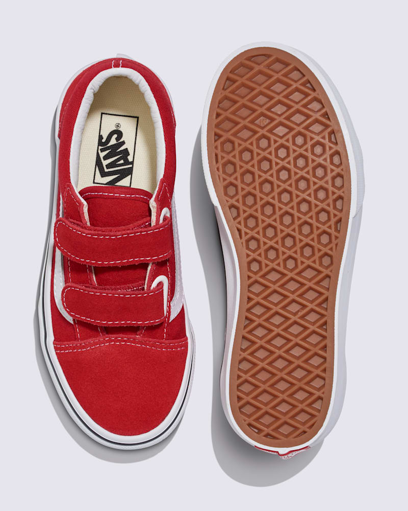 Мужские кроссовки Vans Little Kids Old Skool V Shoe — фото 3