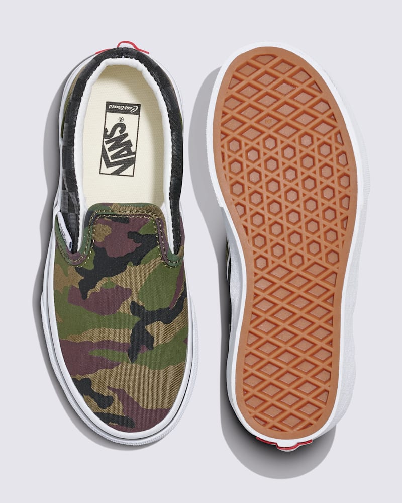 Мужские кроссовки Vans Customs Little Kids Slip-On Shoe — фото 3
