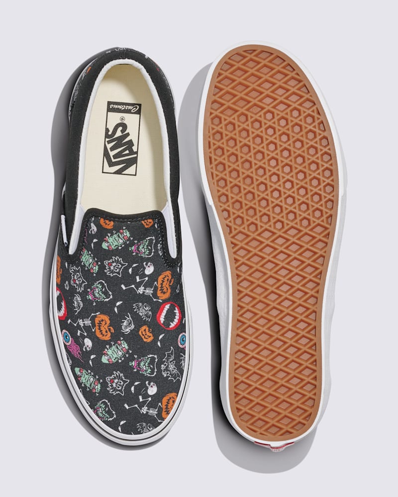 Мужские кроссовки Vans Customs Classic Slip-On Halloween Shoe — фото 3