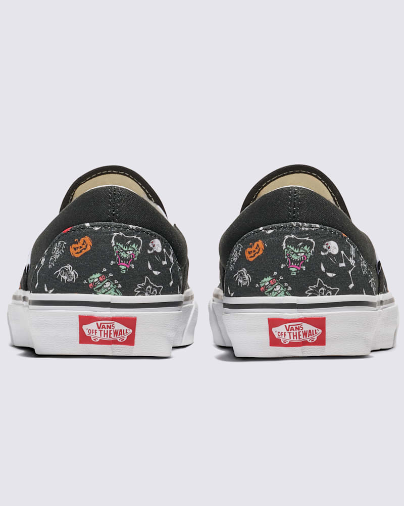 Мужские кроссовки Vans Customs Classic Slip-On Halloween Shoe — фото 4