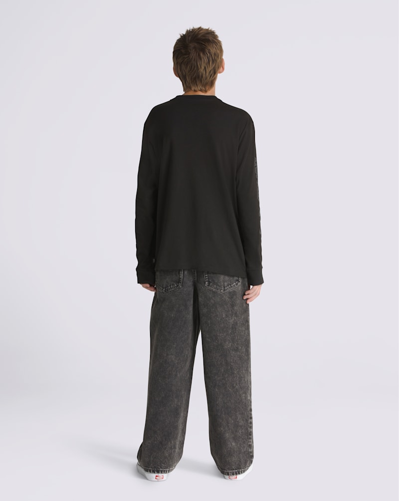 Детские брюки Vans Kids Check-5 Baggy Denim Pants — фото 4