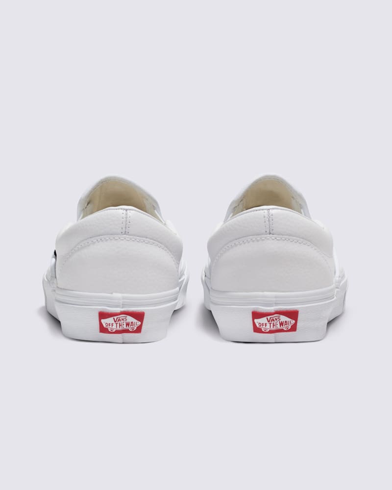 Мужские кроссовки Vans Customs Classic Slip-On Leather Shoe — фото 4
