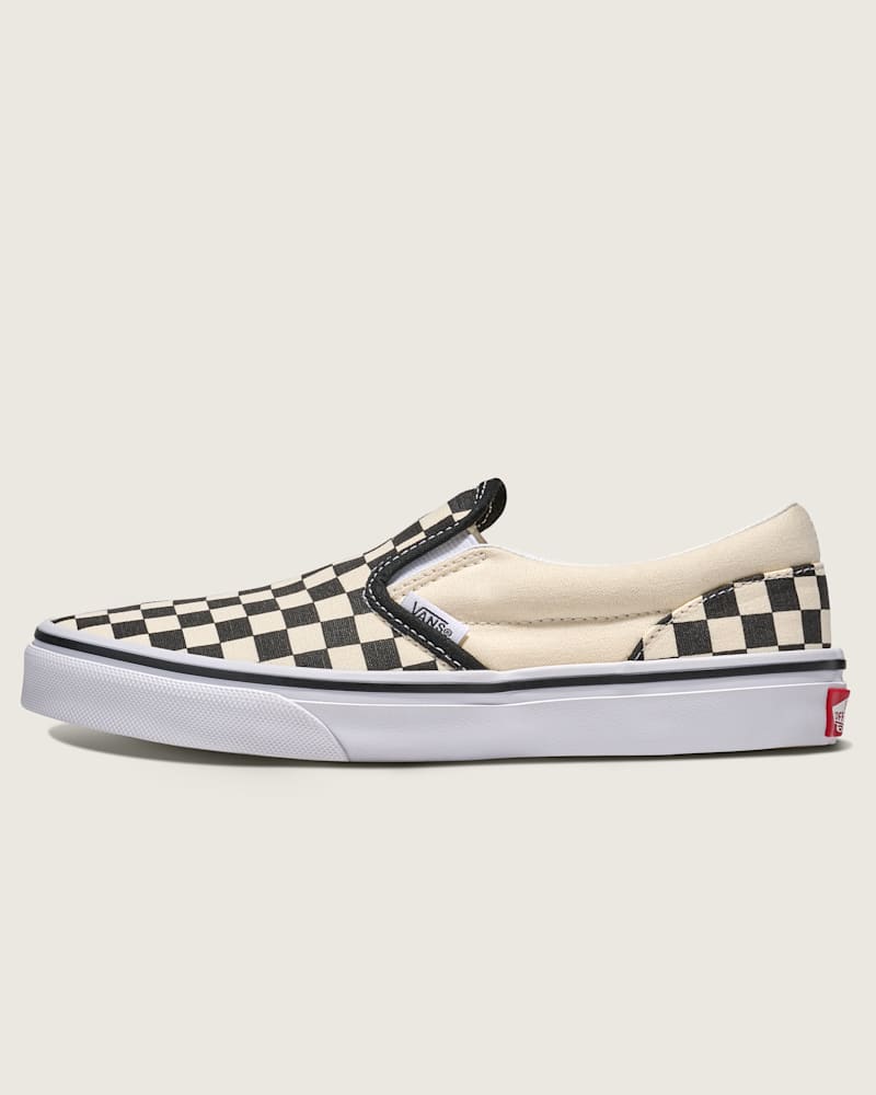 Мужские кроссовки Vans Big Kids Classic Slip-On Checkerboard Shoe