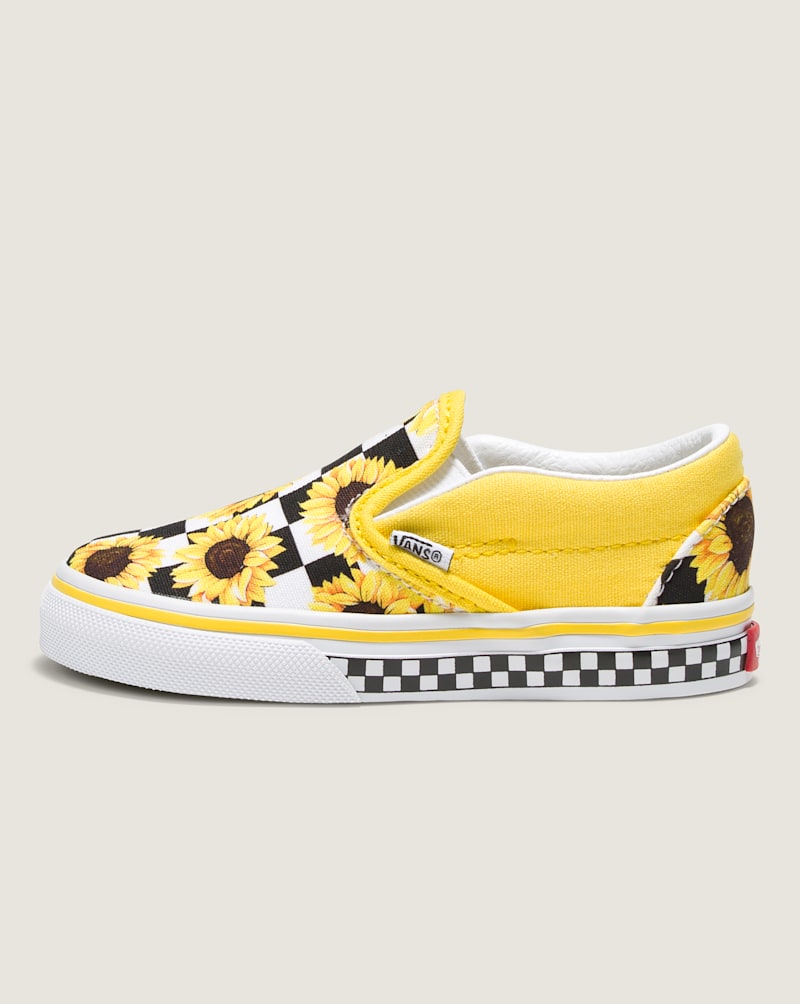 Мужские кроссовки Vans Customs Toddler Classic Slip-On Checkerboard Shoe