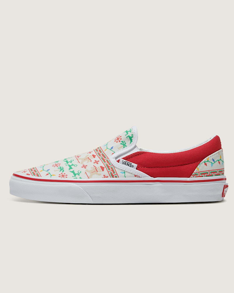 Мужские кроссовки Vans Customs Classic Slip-On Holiday Shoe