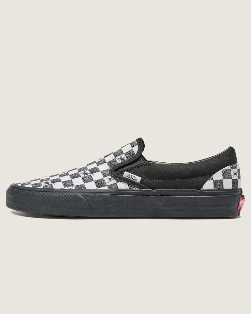 Мужские кроссовки Vans Customs Classic Slip-On Halloween Checkerboard Shoe