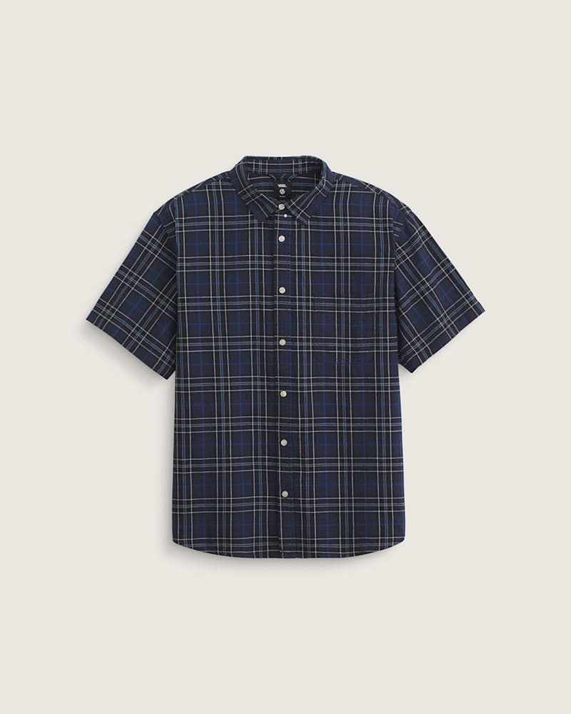Мужские рубашки Vans Lawson Plaid Button Up Shirt
