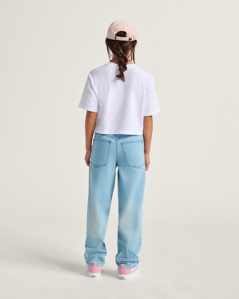 Детские брюки Vans Kids Sirelle Denim Puddle Pants — фото 3