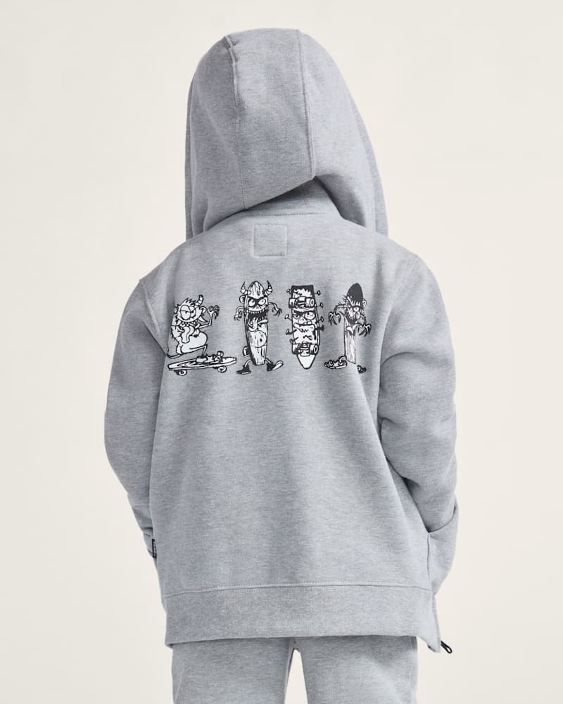 Детские худи Vans Little Kids Sk8 Posse Zip — фото 4