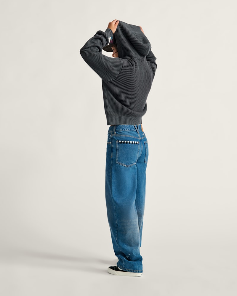 Женские брюки Vans Sirelle Embroidered Denim Pants — фото 5