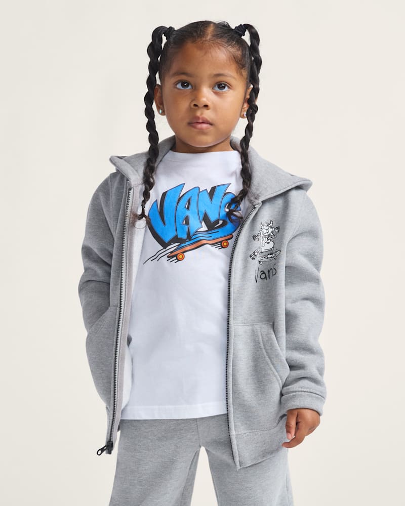 Детские худи Vans Little Kids Sk8 Posse Zip