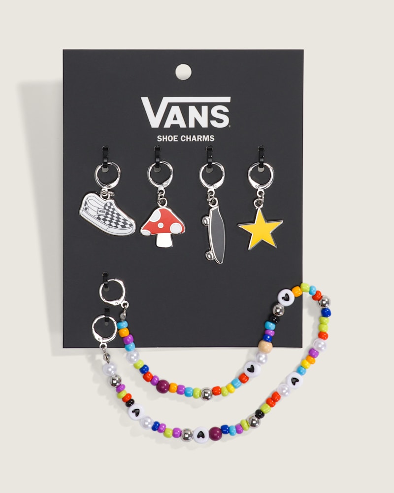 Женские брелоки Vans Waffle Shop Beaded Board Shoe Charm Set