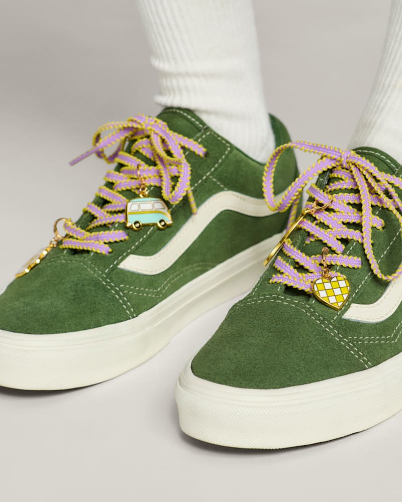 Мужские брелоки Vans Waffle Shop Retro California Shoe Charm Set — фото 2