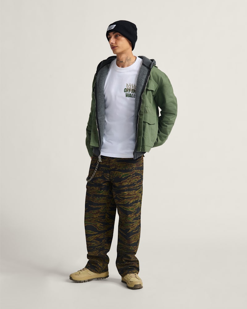 Мужские кроссовки Vans Skate Military Overshirt by Atiba Jefferson — фото 4