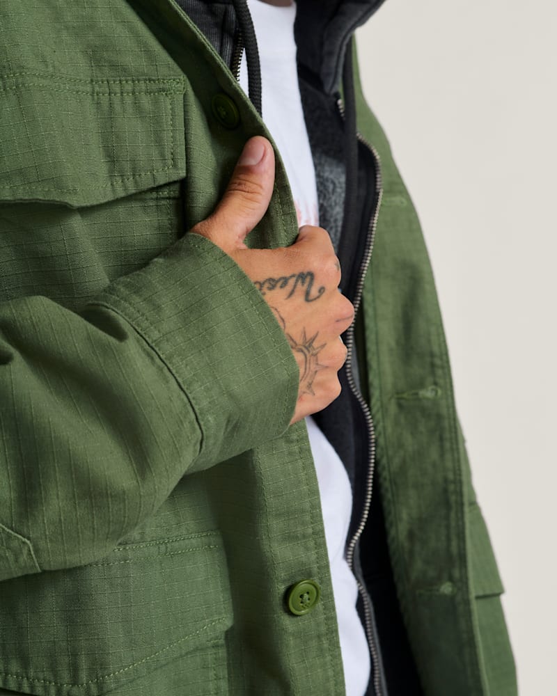 Мужские кроссовки Vans Skate Military Overshirt by Atiba Jefferson — фото 5