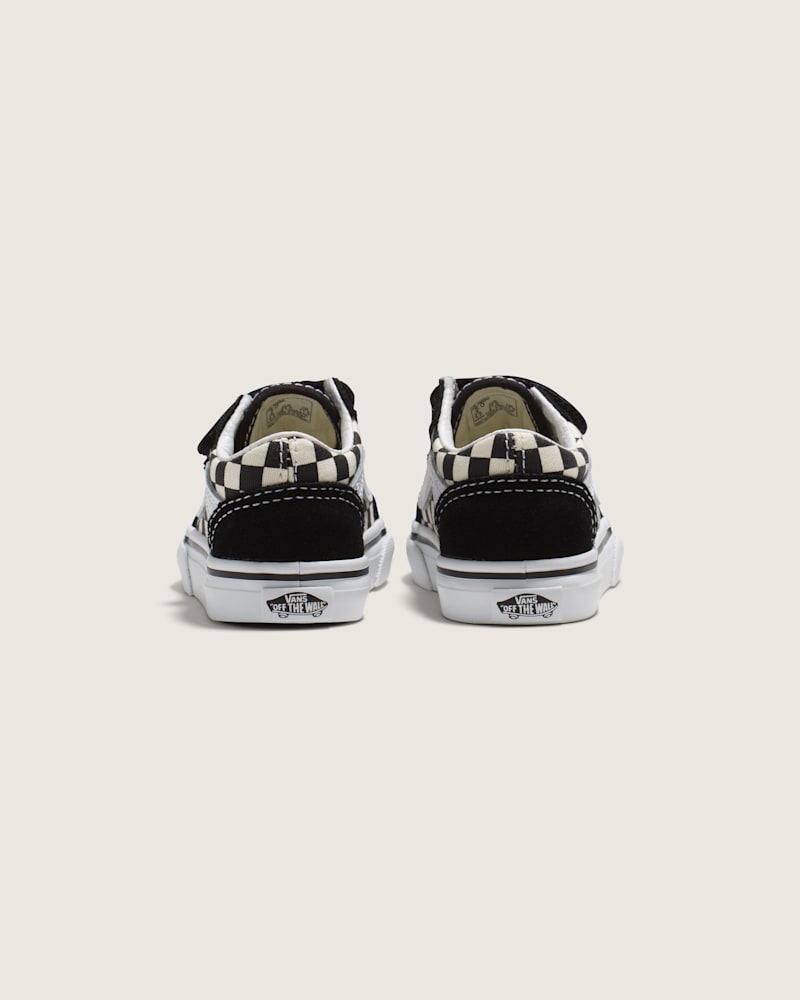 Мужские кроссовки Vans Toddler Old Skool V Checkerboard Shoe — фото 4