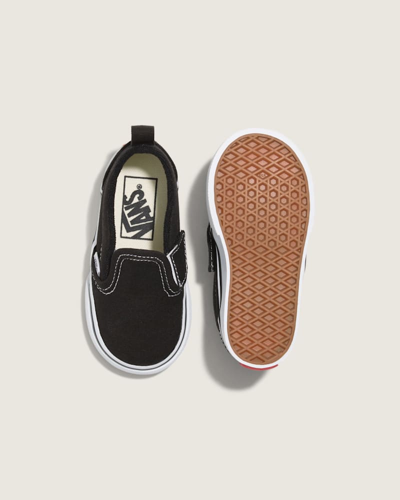 Мужские кроссовки Vans Toddler Classic Slip-On V Shoe — фото 3