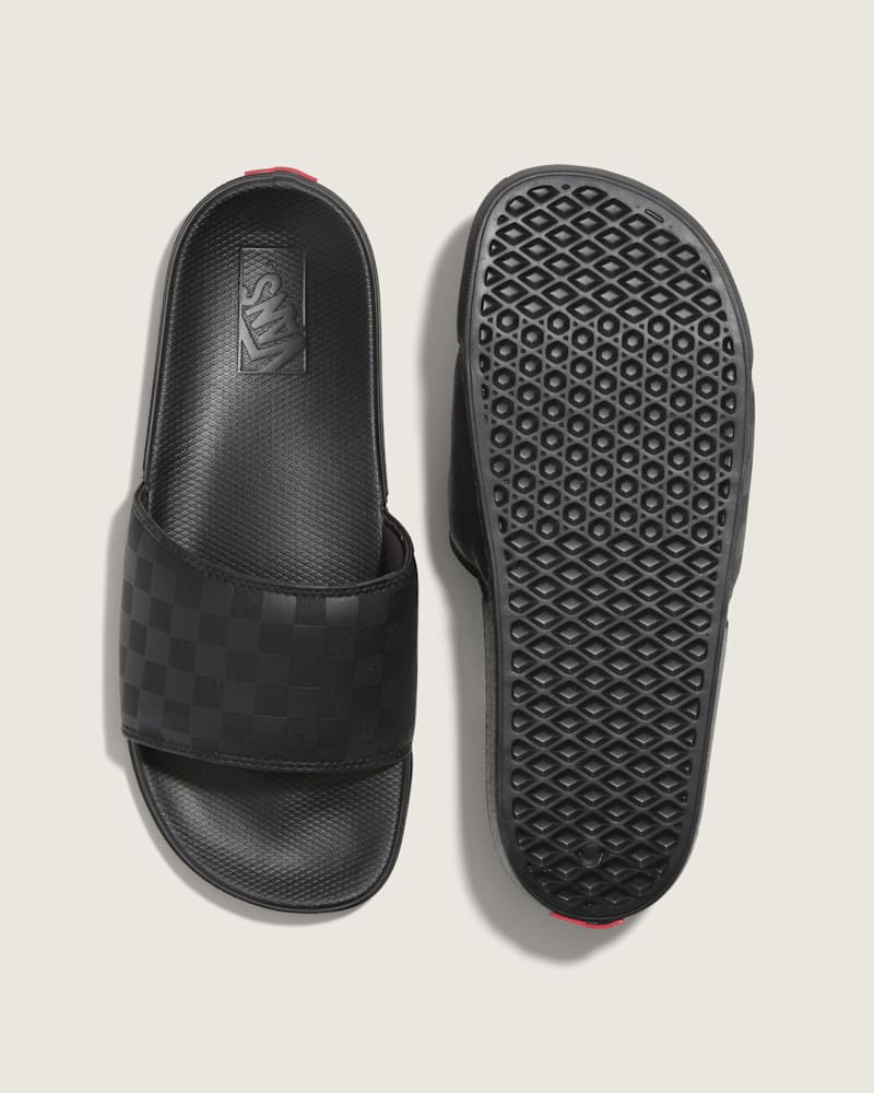 Мужские сандалии Vans La Costa Checkerboard Slide — фото 3