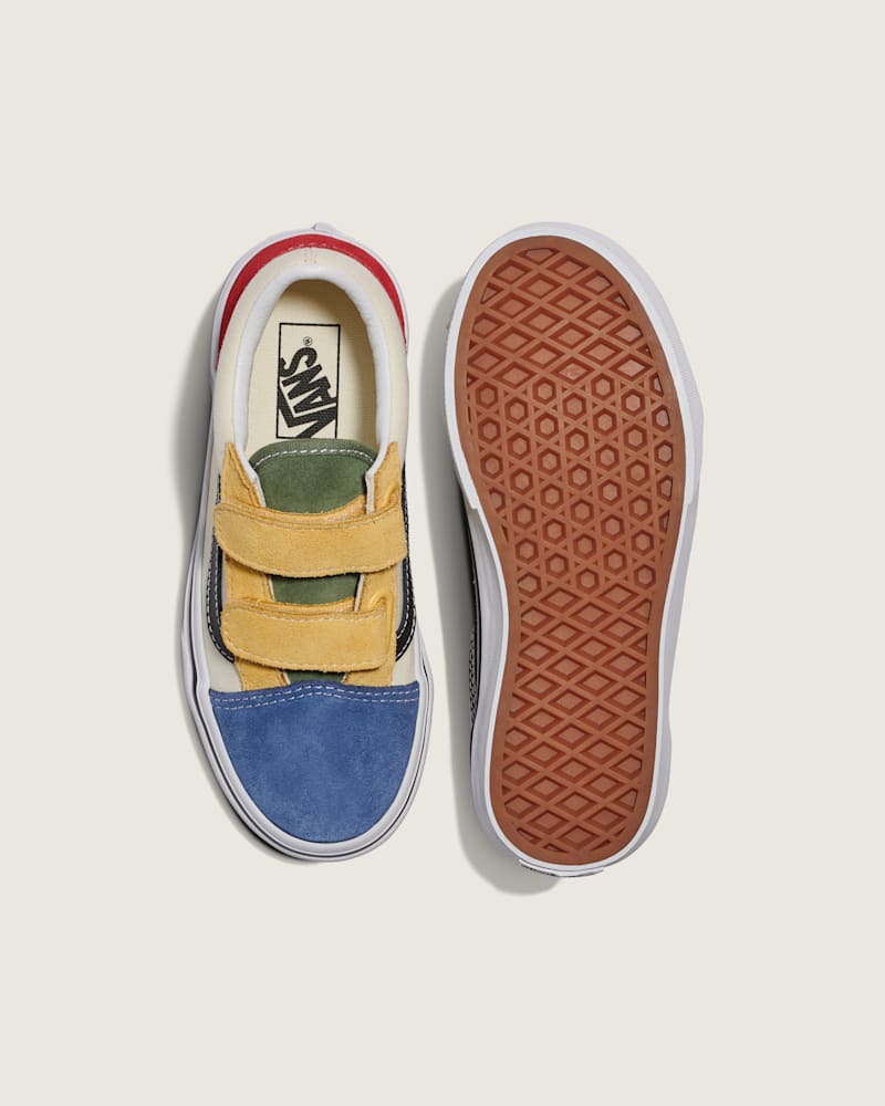 Мужские кроссовки Vans Little Kids Old Skool V Shoe — фото 3