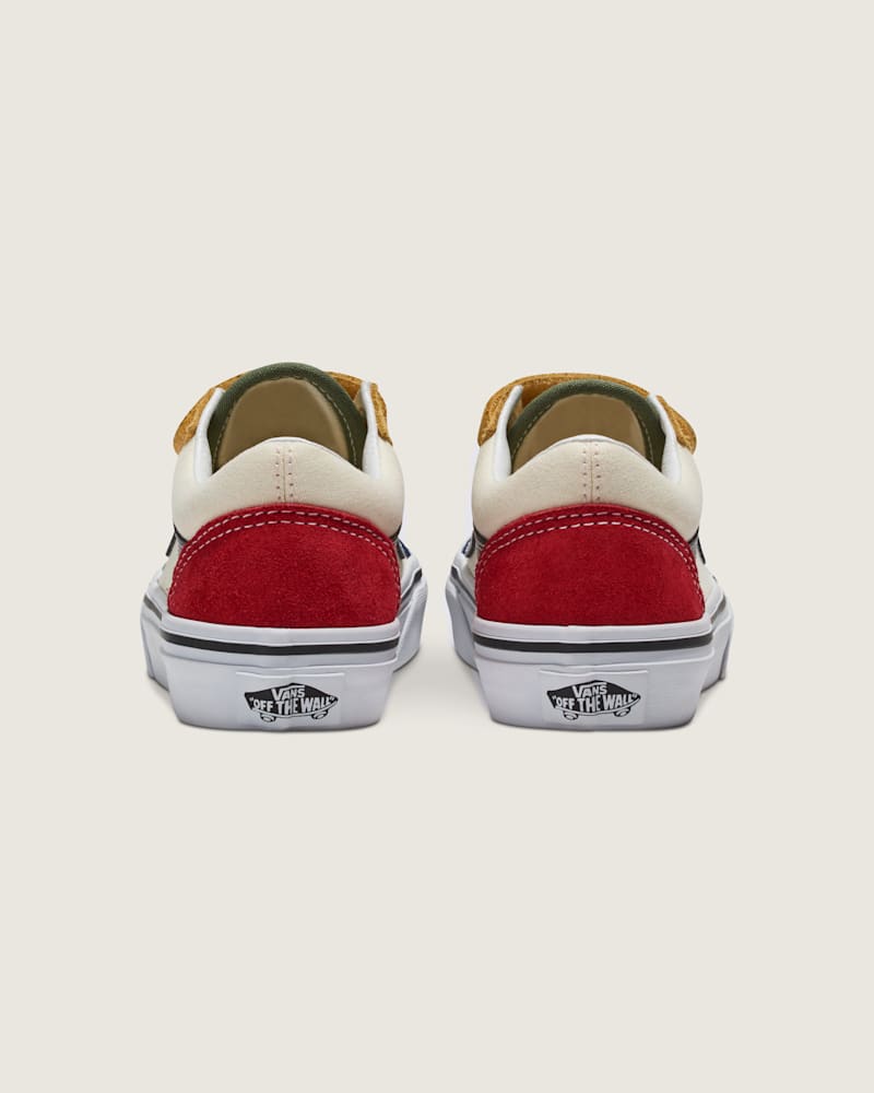 Мужские кроссовки Vans Little Kids Old Skool V Shoe — фото 4