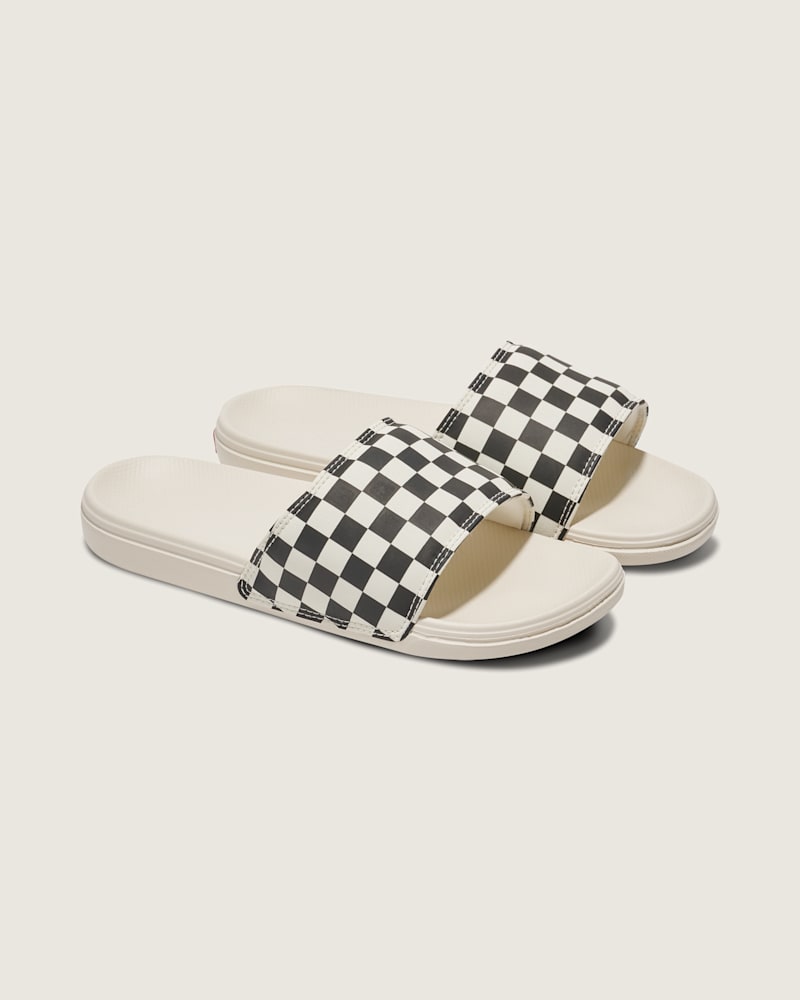 Мужские сандалии Vans Womens La Costa Checkerboard Slide — фото 2