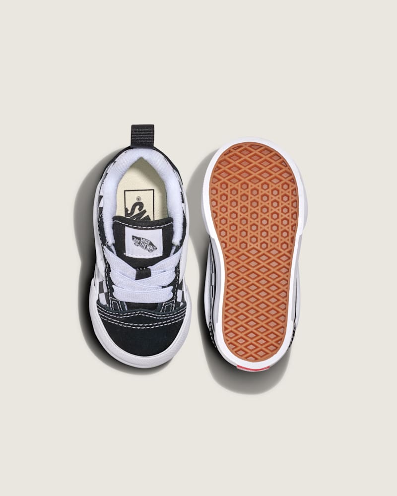 Детские кроссовки Vans Toddler Knu Skool Checkerboard Shoe — фото 3