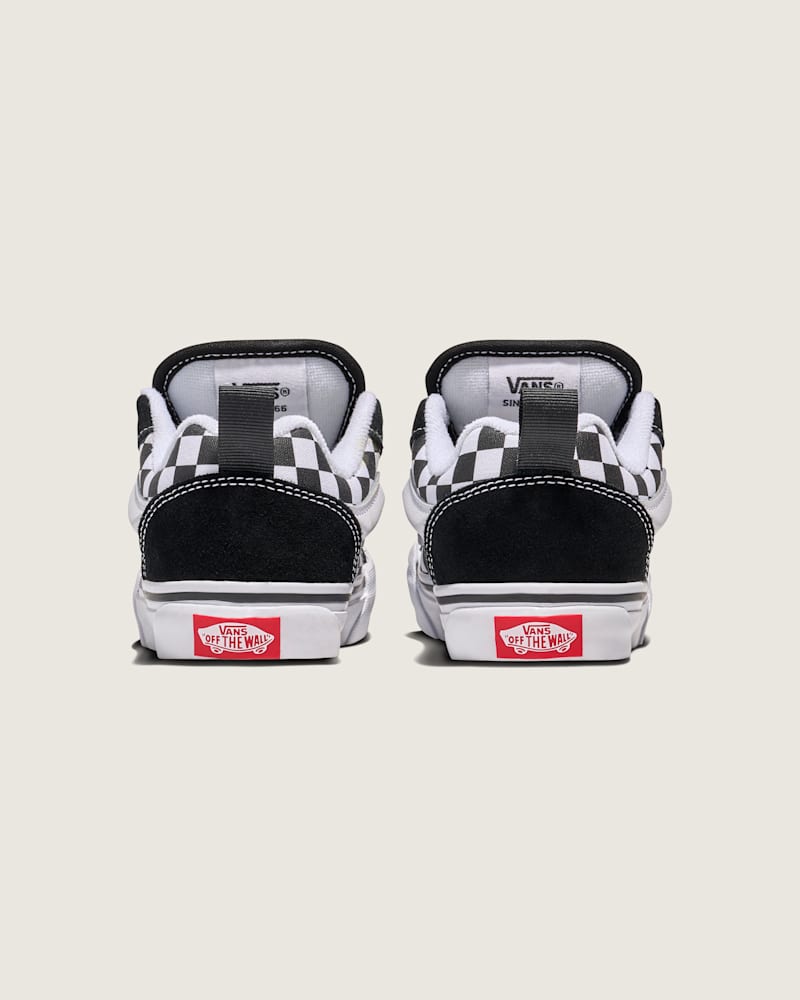 Мужские кроссовки Vans Big Kids Knu Skool Checkerboard Shoe — фото 4