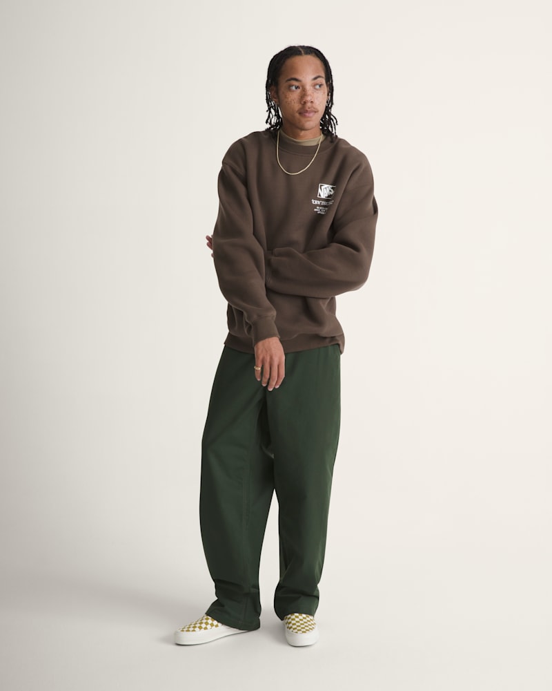 Мужские худи Vans Circle Bones Formula Crew Sweatshirt — фото 5