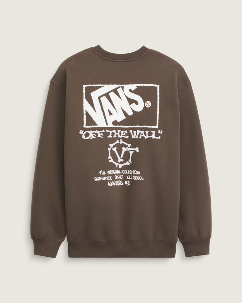 Мужские худи Vans Circle Bones Formula Crew Sweatshirt