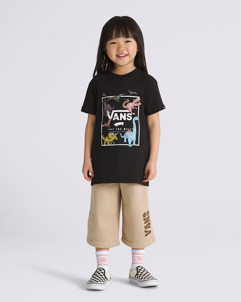 Детские футболки Vans Little Kids Glow In The Dark Dino T-Shirt — фото 3
