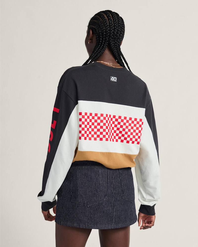 Женские топы Vans X Odyssey Long Sleeve Jersey — фото 5