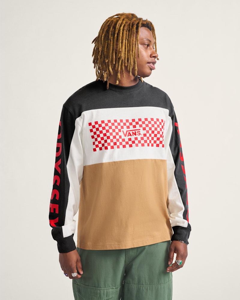 Женские топы Vans X Odyssey Long Sleeve Jersey — фото 3